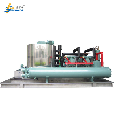 ซื้อ 304SS 316SS สแตนเลส เครื่องทําน้ําแข็งน้ําทะเล 10 ตัน online manufacture