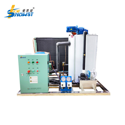 เครื่องทําน้ําหวาน 5 ตัน เครื่องทําน้ําแข็งเหล็กดิบ 304 สแตนเลส 11.4KW