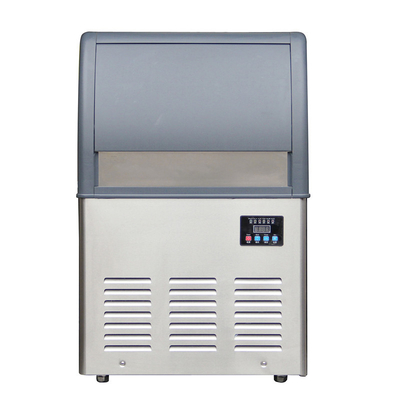 100kg SUS304 สแตนเลส สี่เหลี่ยมขนาดใหญ่ เครื่องทําน้ําแข็ง 360W