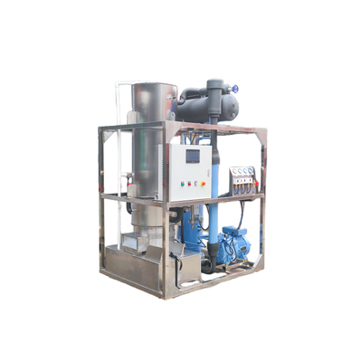 เครื่องทําน้ําแข็งท่อความดัน 220V/380V/415V/440V/480V พร้อม PLC